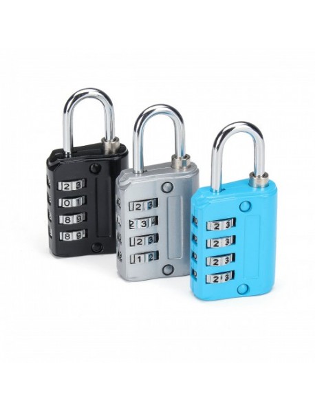 Mini 4 Digit Combination Safety Security Padlock Number Luggage Travel Code Drawer Lock