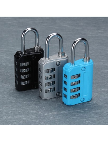 Mini 4 Digit Combination Safety Security Padlock Number Luggage Travel Code Drawer Lock