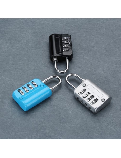 Mini 4 Digit Combination Safety Security Padlock Number Luggage Travel Code Drawer Lock