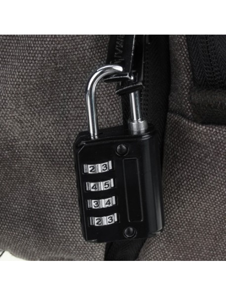 Mini 4 Digit Combination Safety Security Padlock Number Luggage Travel Code Drawer Lock