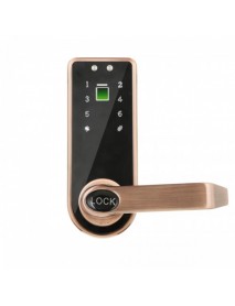 Digital Electronic Password Touch Fingerprint Door Lock Keyless Anti-theft