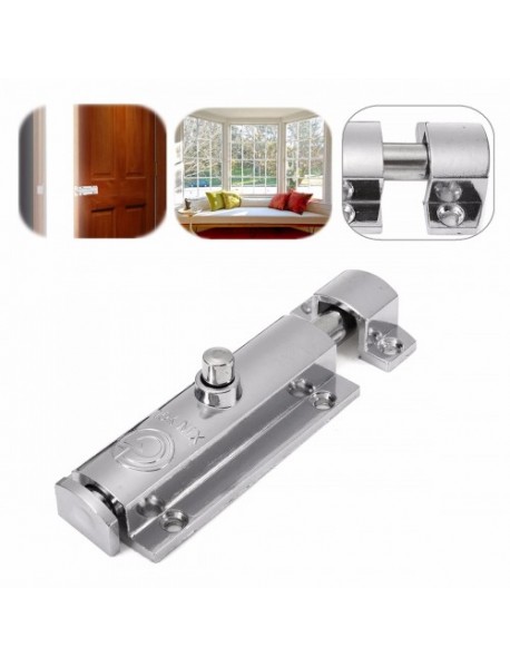 Zinc Alloy Chrome Plated Security Door Bolt Lock Open Type Window Button