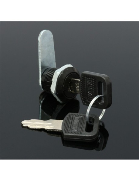 16mm Cam Lock Door File Cabinet Letter Mail Box Drawer Cupboard with 2 Key