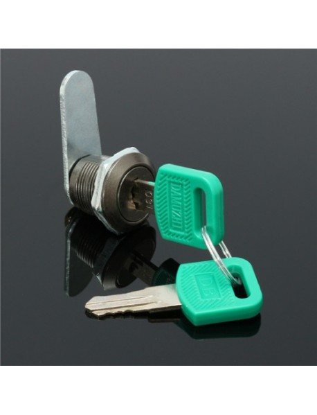 16mm Cam Lock Door File Cabinet Letter Mail Box Drawer Cupboard with 2 Key