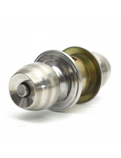 Stainless Steel Cylindrical Door Knob Handle Entrance Lock Set