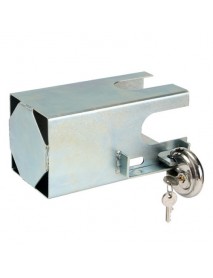 Metal Universal Trailer Security Lock Tow Anti-theft Lock With 2 Keys