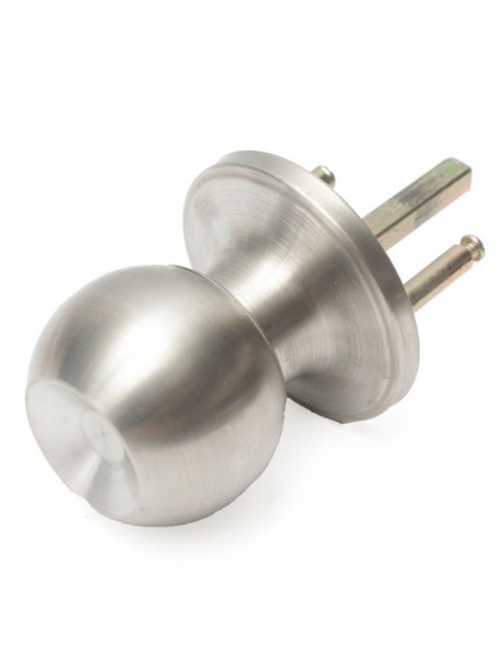 Stainless Steel Bathroom Round Ball Door Knob Set Handle Passage Lock With Key