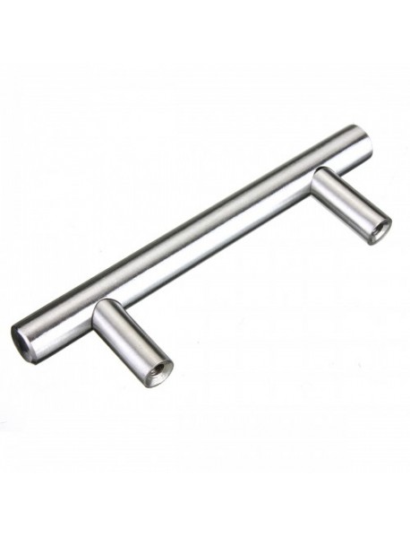 10*100*64mm Solid Steel Brushed Nickel Cabinet Bar Door Handles