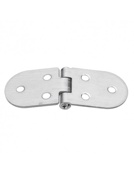 Stainless Steel Adjustable Half Round Door Butt Hinges Industrial Folding Hinge Furniture Hardware