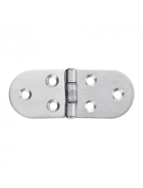 Stainless Steel Adjustable Half Round Door Butt Hinges Industrial Folding Hinge Furniture Hardware