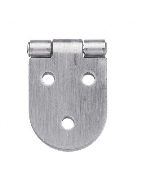 Stainless Steel Adjustable Half Round Door Butt Hinges Industrial Folding Hinge Furniture Hardware