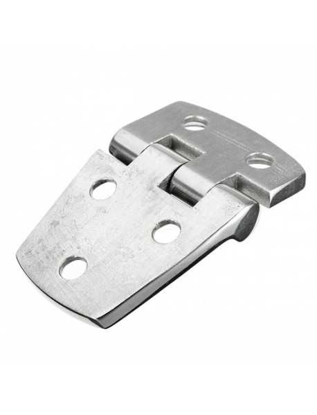 38 x 56mm 316 Stainless Steel Flush Hinges Door Hinge Polished Silver Hardware