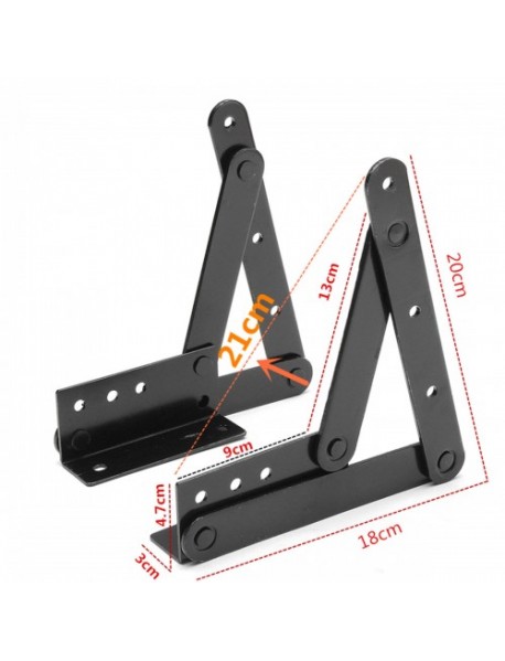 1 Pair Lift Up Bracket Table Desk Furniture Frame Mechanism Hinge Hardware