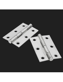 6Pcs 2.5Inch Stainless Steel Boat Marine Cabinet Butt Hinge With Screws