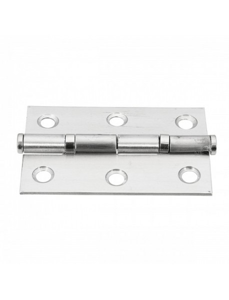 6Pcs 2.5Inch Stainless Steel Boat Marine Cabinet Butt Hinge With Screws