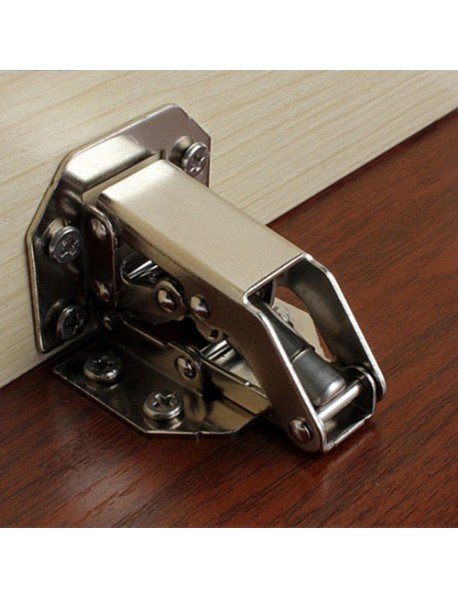 2pcs Cabinet Bridge Hinge Cupboard Door Hinge