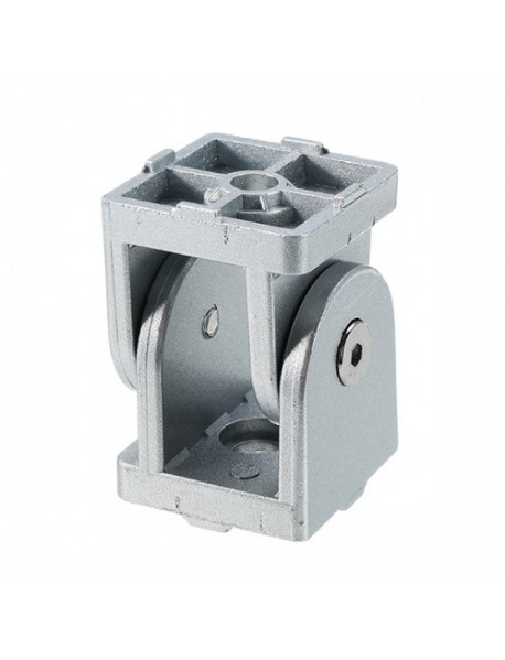 Zinc Alloy Industrial Adjustable Hinge Angle Connector for 4040 Aluminum Profile