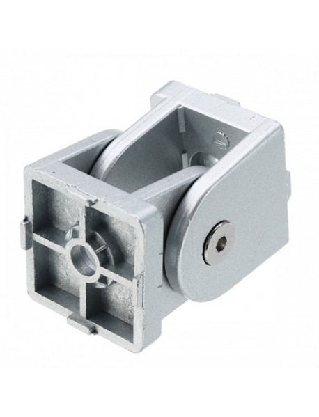 Zinc Alloy Industrial Adjustable Hinge Angle Connector for 4040 Aluminum Profile