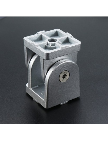 Zinc Alloy Industrial Adjustable Hinge Angle Connector for 4040 Aluminum Profile