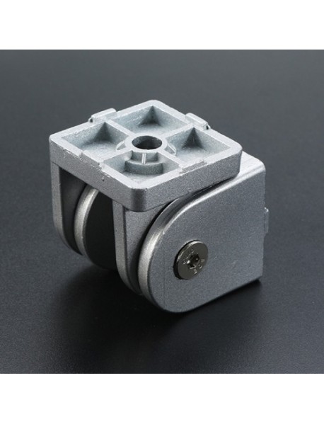 Zinc Alloy Industrial Adjustable Hinge Angle Connector for 4040 Aluminum Profile