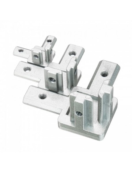 Suleve CJ30 T Slot 3 Way 90 Degree Inside Corner Connector Joint Bracket for 3030 Series Aluminum Profile