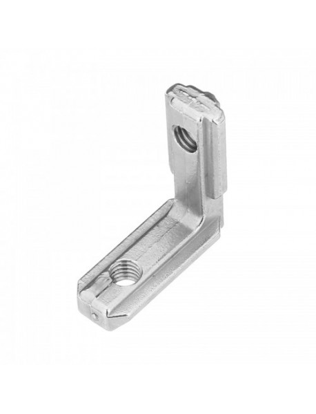 Suleve LJ20 5Pcs T Slot L Shape Inside Corner Connector Joint Bracket for 2020 Series Aluminum Profile