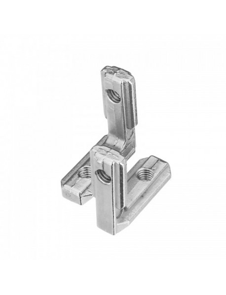 Suleve LJ20 5Pcs T Slot L Shape Inside Corner Connector Joint Bracket for 2020 Series Aluminum Profile