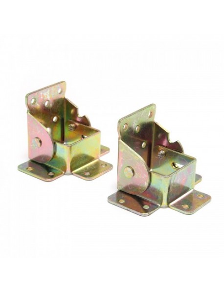 4pcs Folding Bracket Folding Table Leg Brackets with Lock Table Hinges Furniture